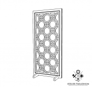  Traditional decorative panel PD135 S